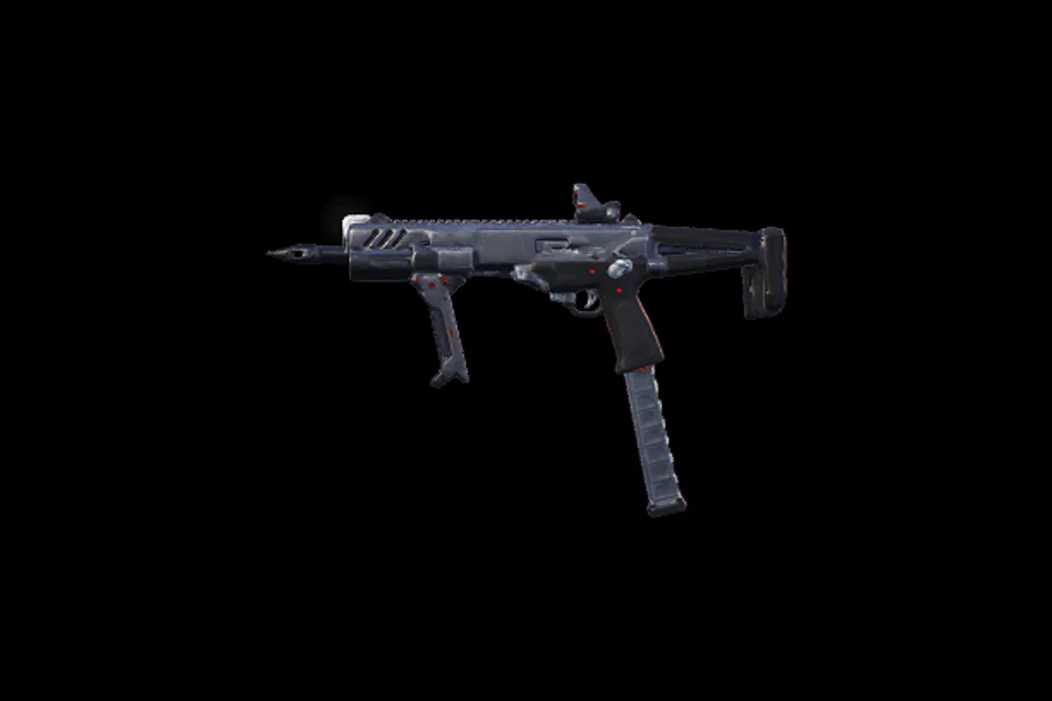 Viper machine pistol, in-engine render
