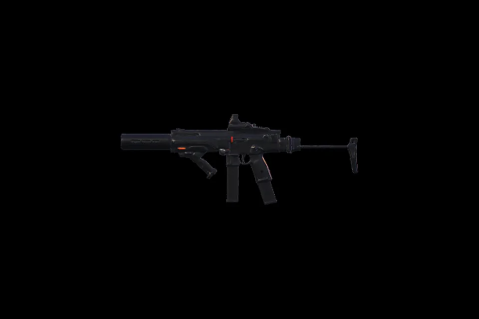 Wasp compact SMG, in-engine render